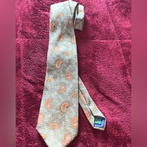 Club Room Paisley Silk Tie